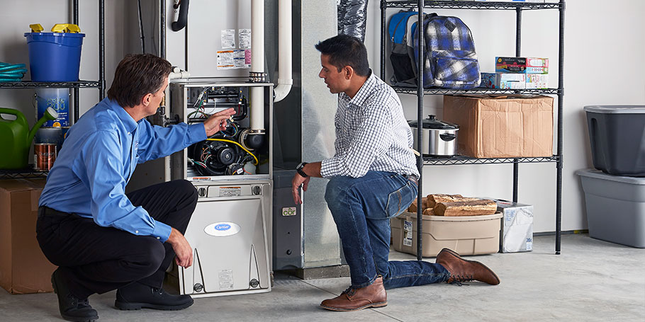 Deciding whether to repair or replace my furnace with a licensed technician in Durham Region