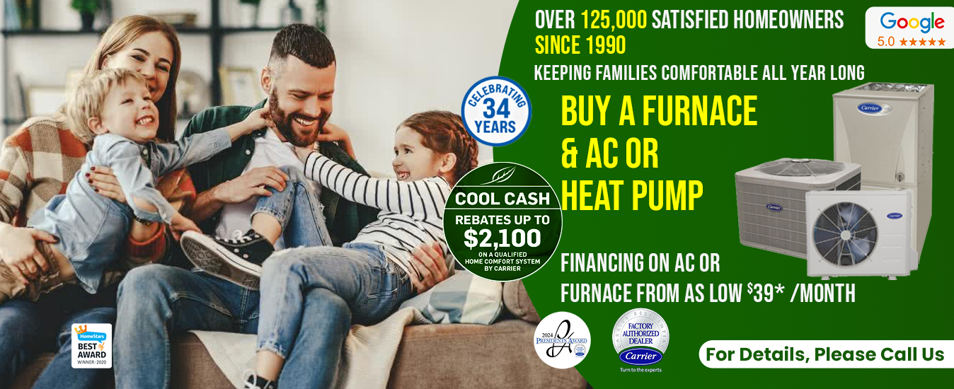 Whitby Air Conditioner Installation Furnace Repair & Heat Pump Service