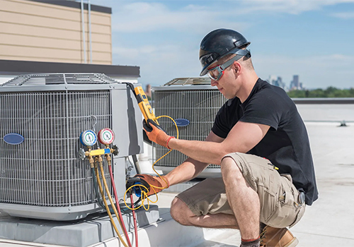Heat-Pump-Installation