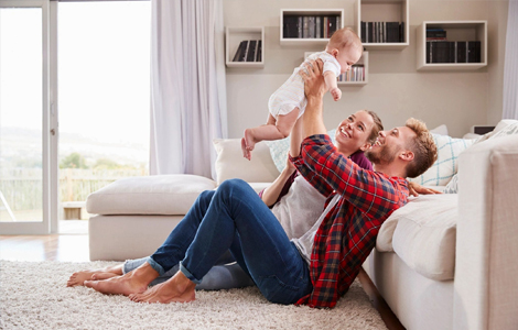 Aire One East home air treatment system improving HVAC indoor air quality in a Durham Region home