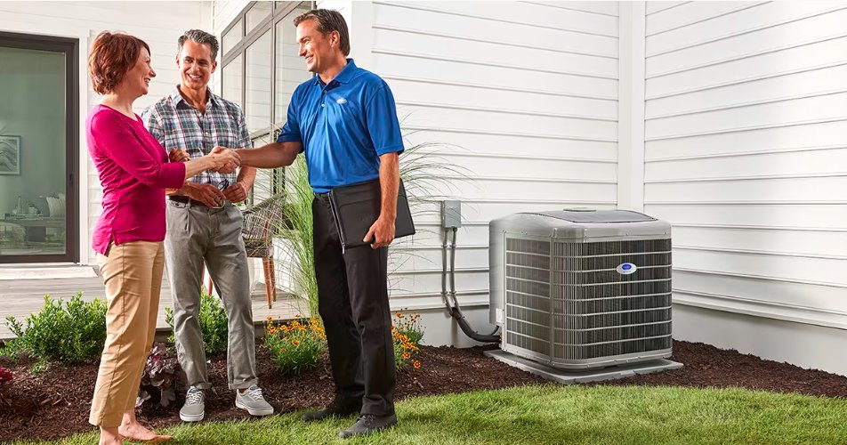 Cold-climate air source heat pump outdoor unit