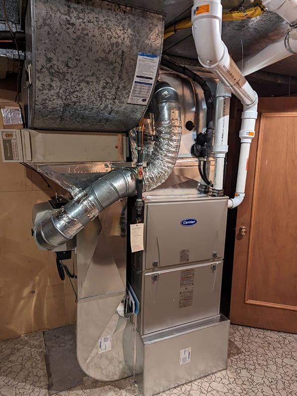 Aire One East install supporting better HVAC and sleep comfort in a Durham Region home